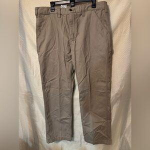 Carhartt Men's Relaxed Fit Twill Pants - Tan  B324 FDK 38 x 30.  Read details